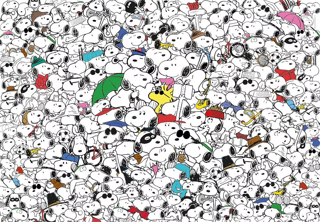 Clementoni Puzzle Peanuts Impossible 1000 Pezzi Adulti Personaggio dei Fumetti