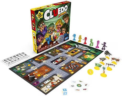 Hasbro Gaming Cluedo Junior, Il Caso Del Giocattolo Rotto, Gioco da Tavolo Multiplayer per 2-6 Giocatori, Per Bambini e Bambine dai 5 Anni in Su