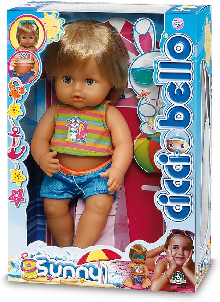 Giochi Preziosi Cicciobello Sunny con Occhiali Si abbronza 30 cm