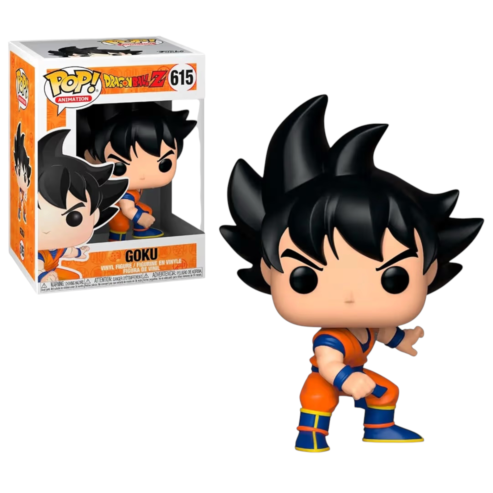 Funko Pop Goku Dragon Ball Z 615 figura in vinile da collezione. Idea regalo perfetta per fan anime e collezionisti
