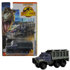 Mattel Matchbox Jurassic World Dominion - Veicoli in scala 1:64 in metallo pressofuso - Trasportatore d'azione corazzato