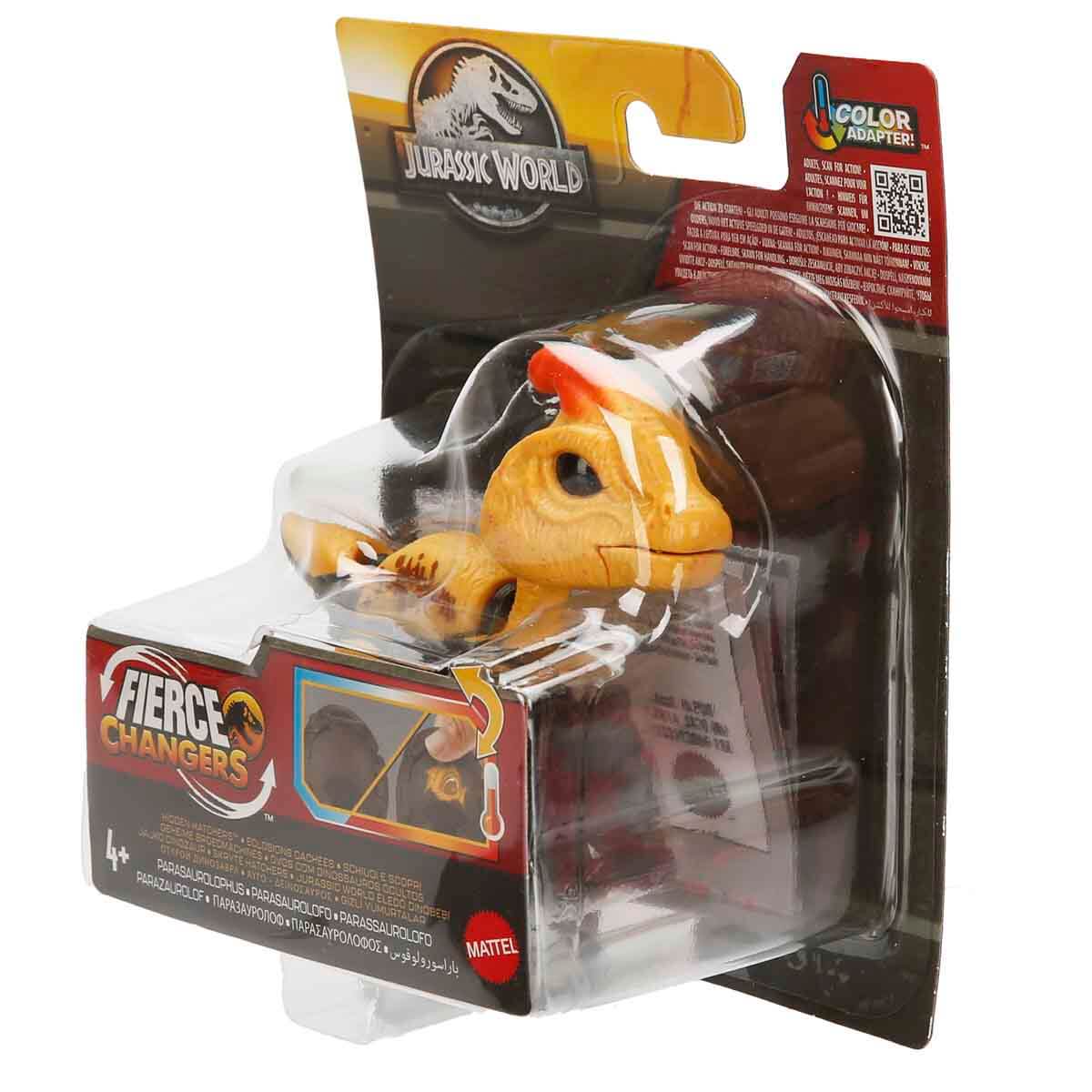Mattel Jurassic World Parasaurolophus Trasformazione 2 in 1 HVB14