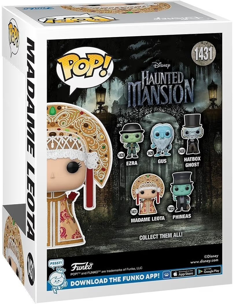Funko Pop 1431 Madam Leota Disney La Casa Dei Fantasmi