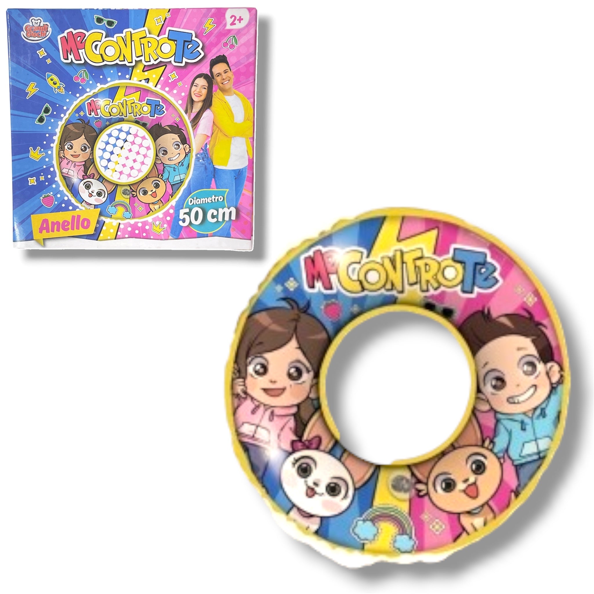 Grandi Giochi Me Contro Te Ciambella Gonfiabile 50 cm per Piscina e Mare