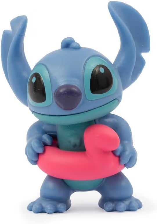 DISNEY STITCH Pack 5 personaggi Stitch 6 cm, Pose dinamiche e con accessori Regalo da Tavolo Stitch Dress-Up Show Series, Adatto per Regali di Festa, Arredamento per la Casa, Giocattoli, Regali