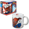 Tazza in Ceramica Stor Spider-Man 325 ml Ufficiale Marvel per Colazione e Regalo