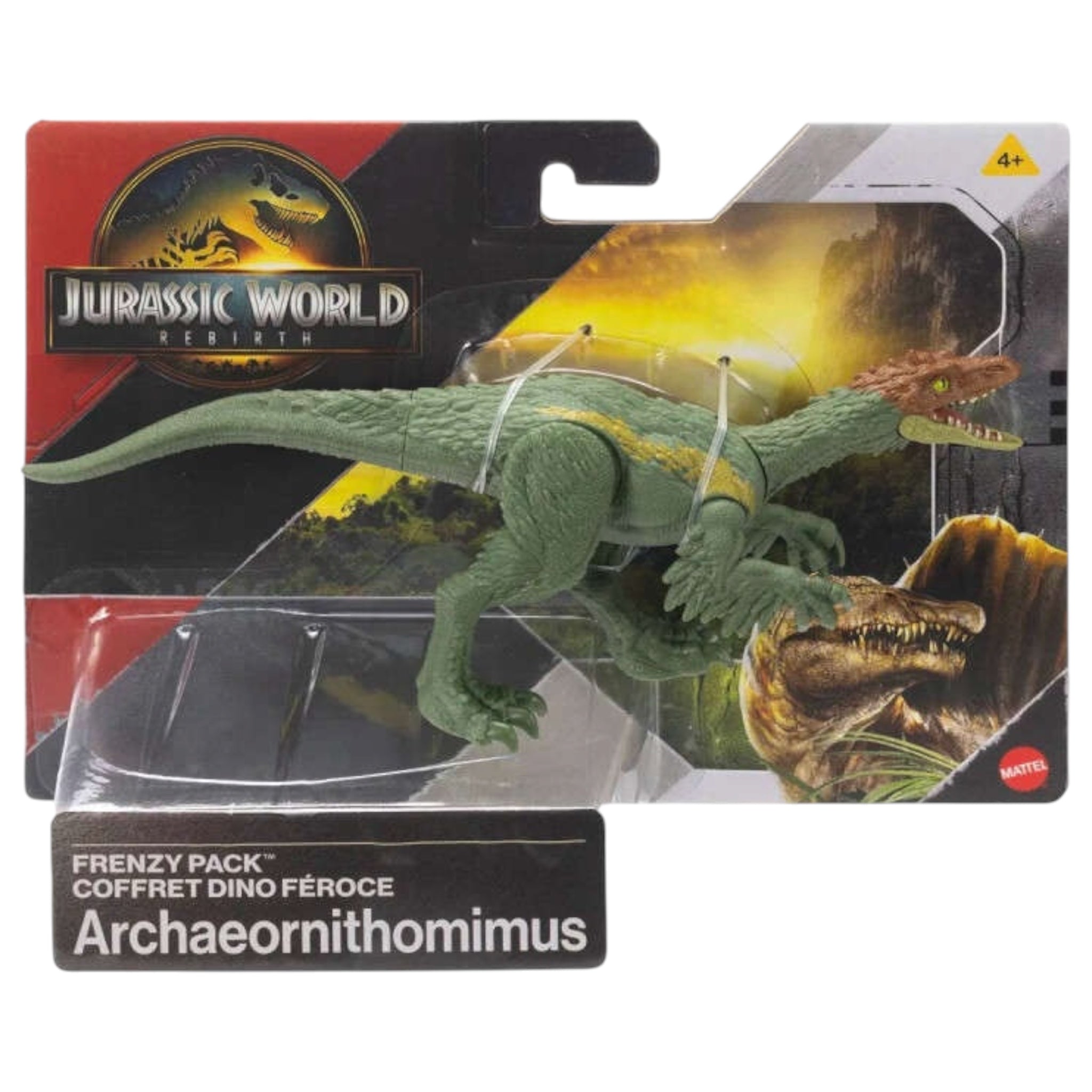 Jurassic World Frenzy Pack Dinosauri Figure Archaeornithomimus