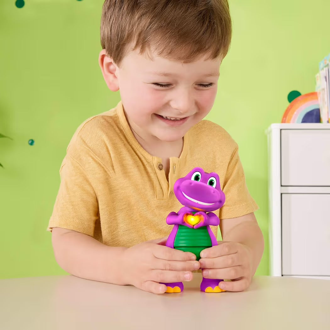Mattel Barney Il Mondo Mani a Cuore Personaggio Musicale Fisher-Price