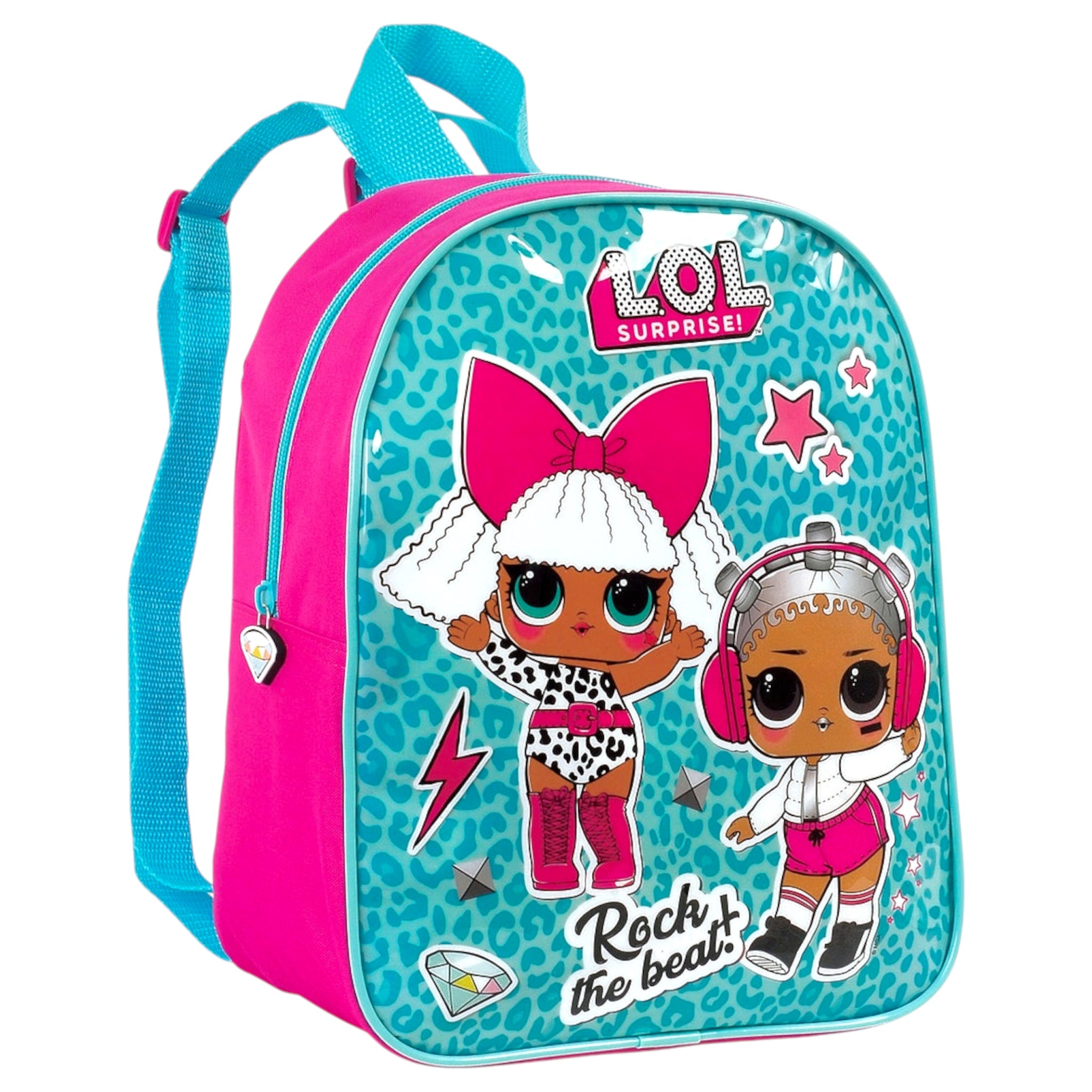 LOL SURPRISE! Zaino 28 cm Ideale per Asilo e Tempo Libero Estate, Vacanze e Mare