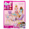 Mattel Barbie La Mia Prima Barbie Playset Servizio da tè con carrello che diventa tavolo e tanti accessori, HMM65