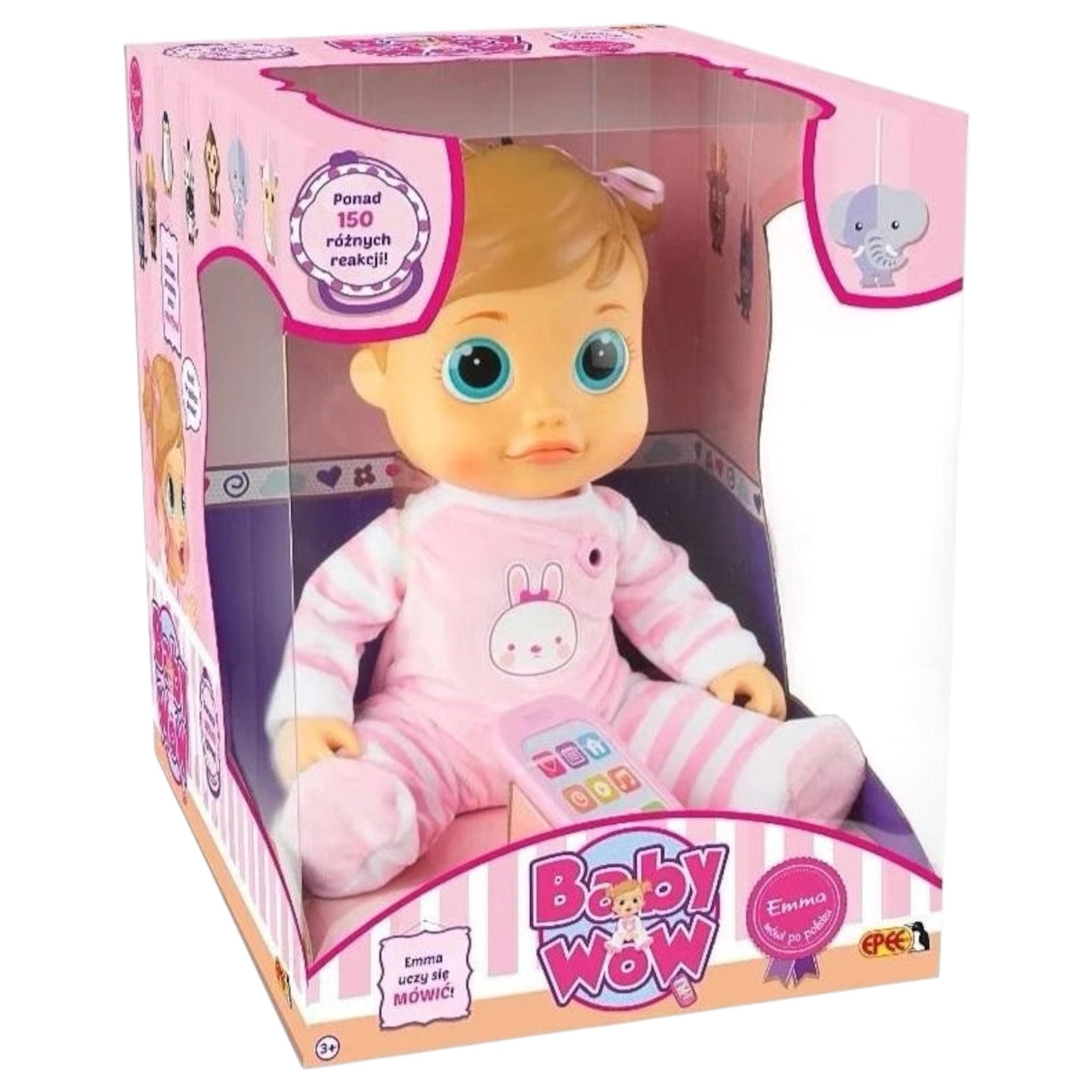 IMC Toys Baby Wow Tea bebé interattiva impara a parlare