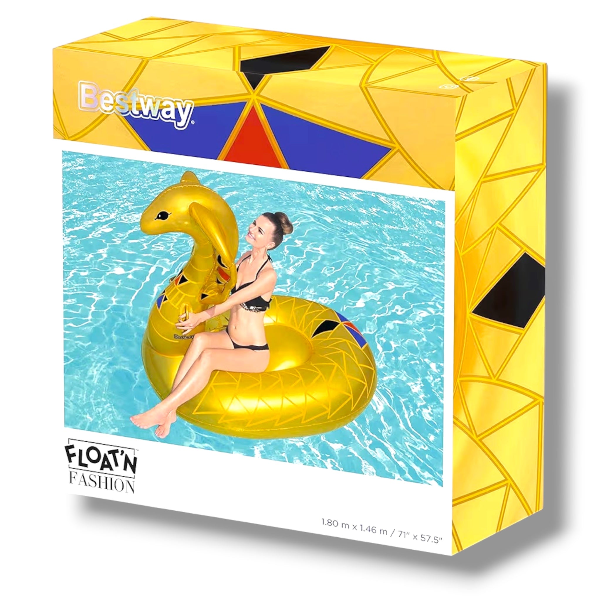 Bestway Isola del cobra dorato 71" x 57,5" / 1,80 m x 1,46 m