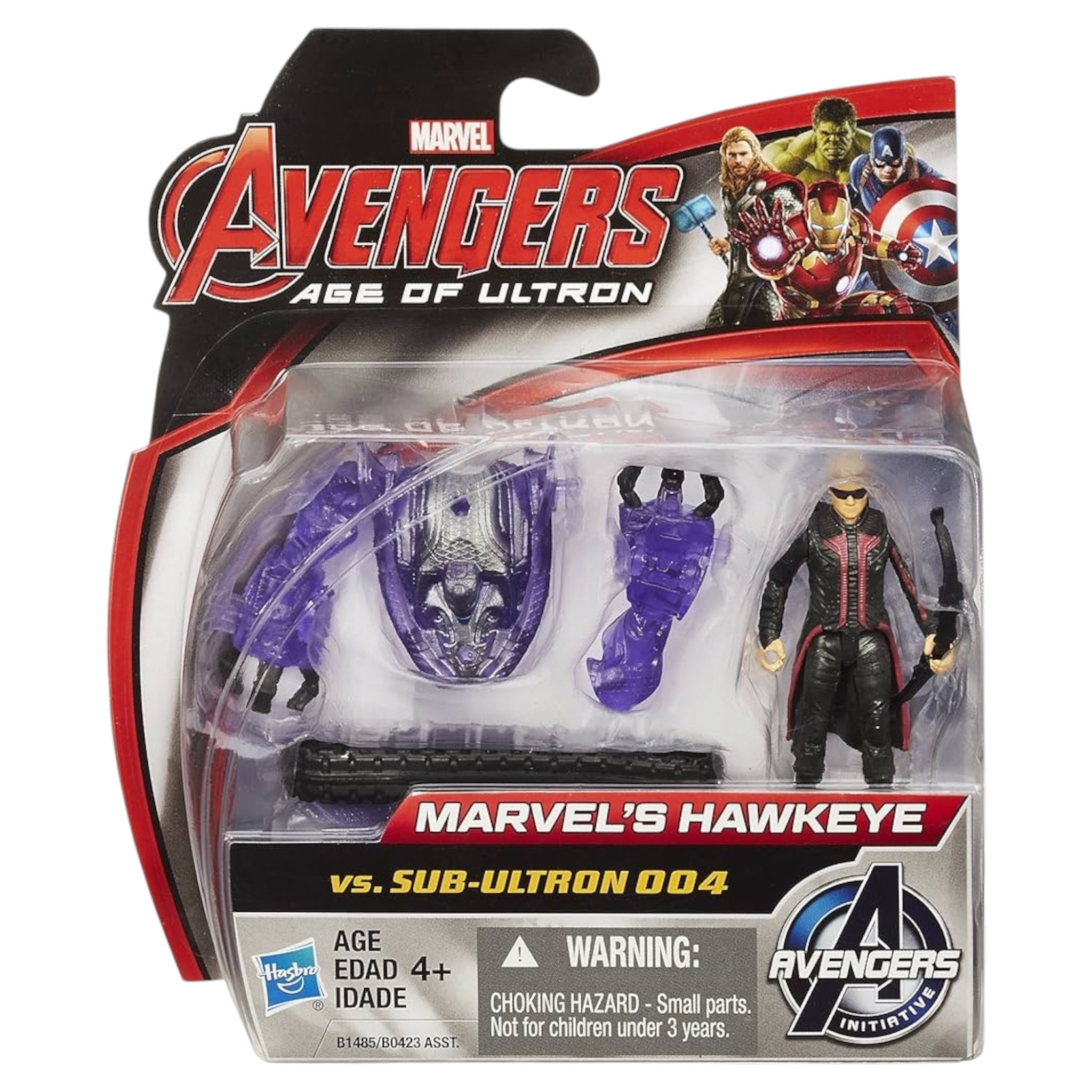 Hasbro Avengers Age of Ultron Confezione di personaggi Hawkeye Vs Sub Ultron 004