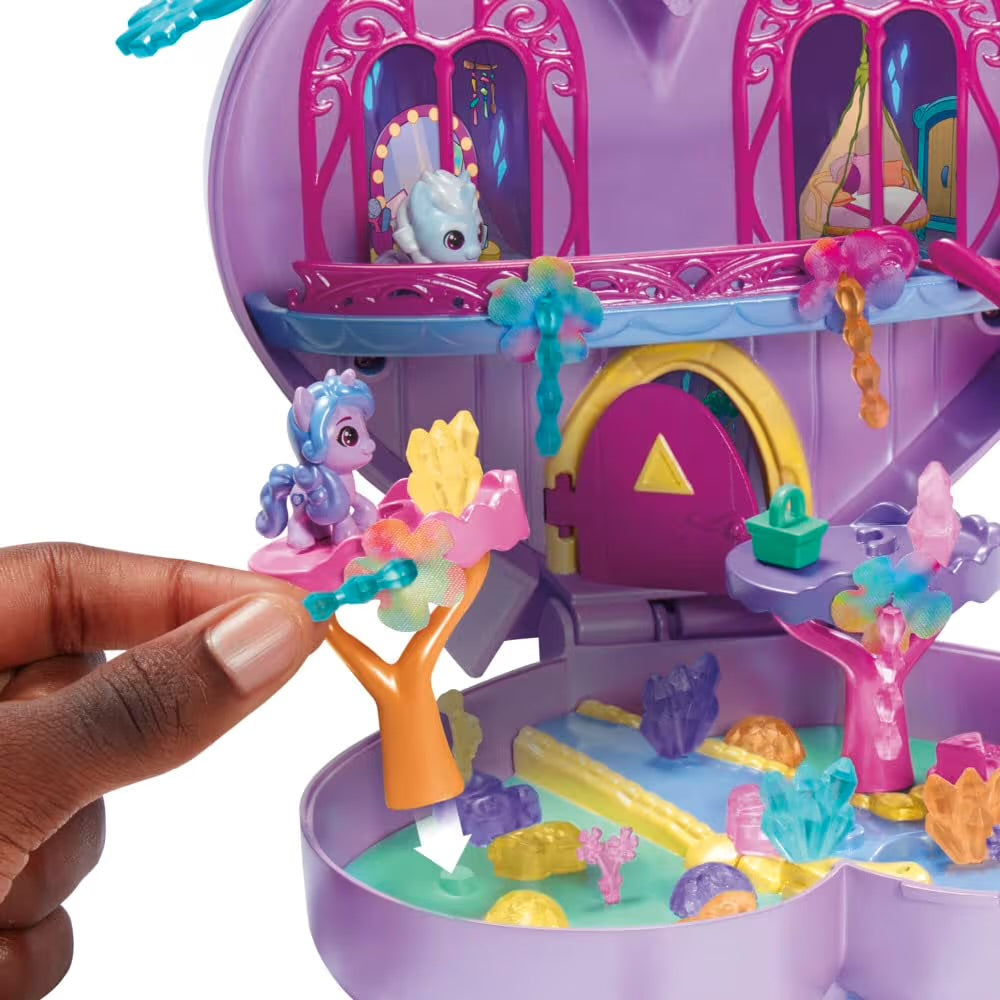 Hasbro My Little Pony Magia del Minimondo Set Mini Equestria Collection Playset Personalizzabile con oltre 120 Pezzi