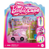 Mattel Barbie Mini BarbieLand Auto Decappottabile HYF42 con Mini Bambola e Veicolo