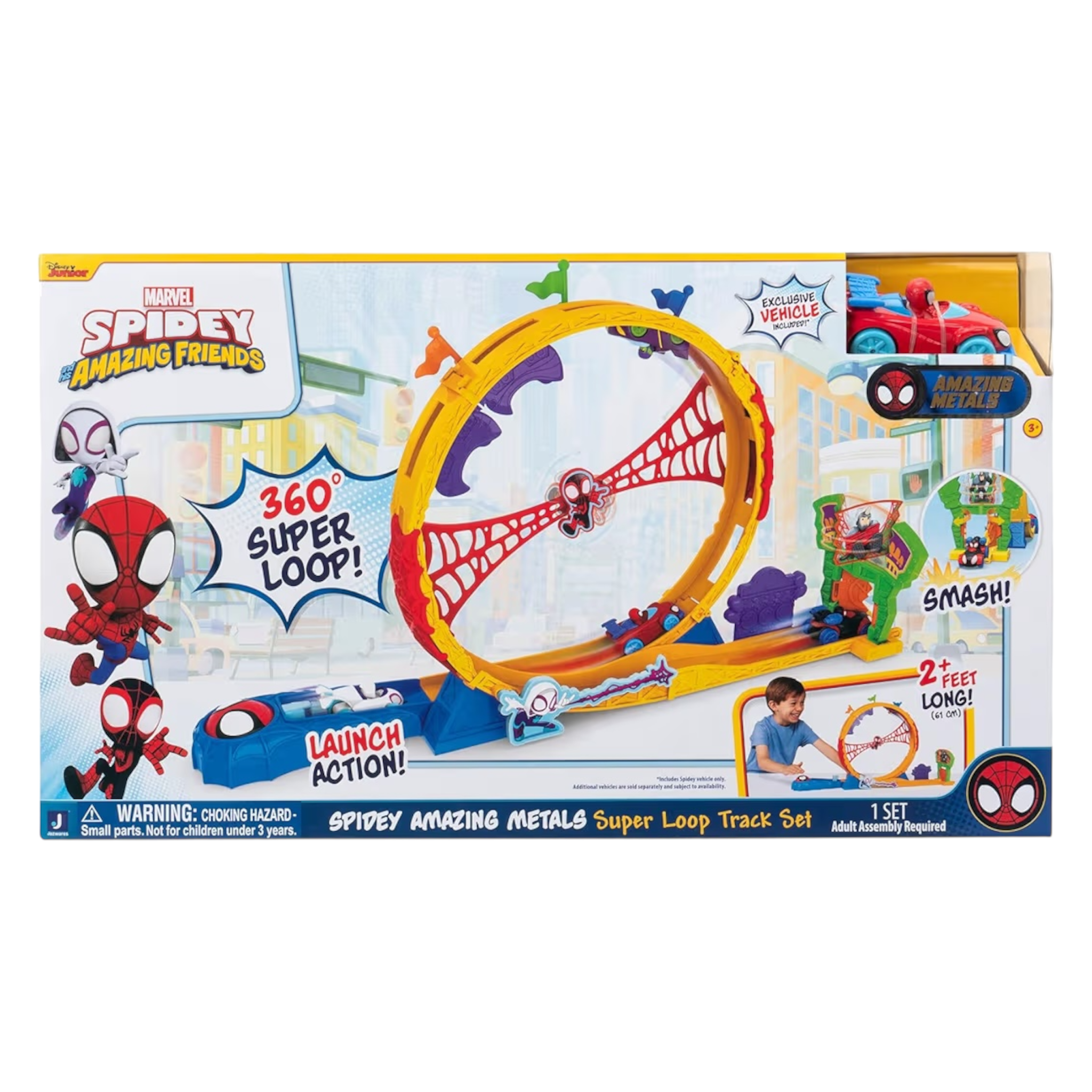 Spidey amazing Metals Super Loop Track Set - Jazwares