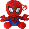 Ty - Peluche 20cm  Marvel, Spiderman