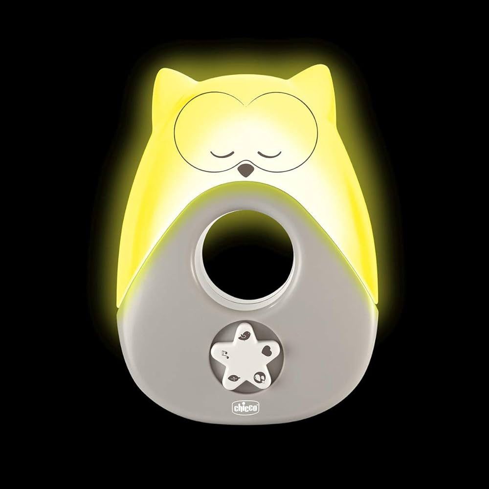 Chicco Lanterna Gufo Magico 0m+, Luce Notte