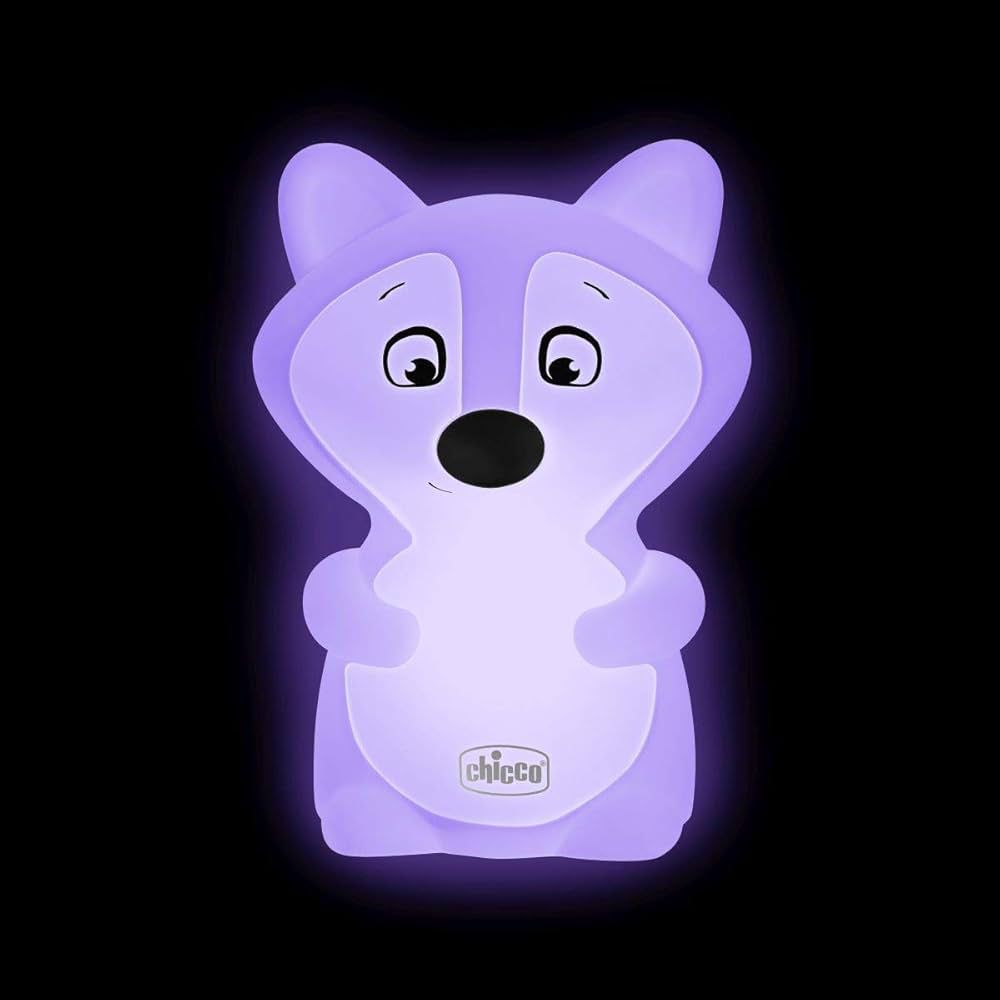 Chicco Luce Notturna Bambini Volpe Ricaricabile.