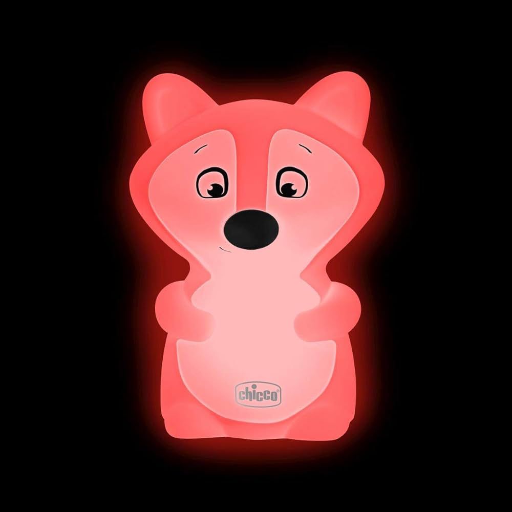 Chicco Luce Notturna Bambini Volpe Ricaricabile.