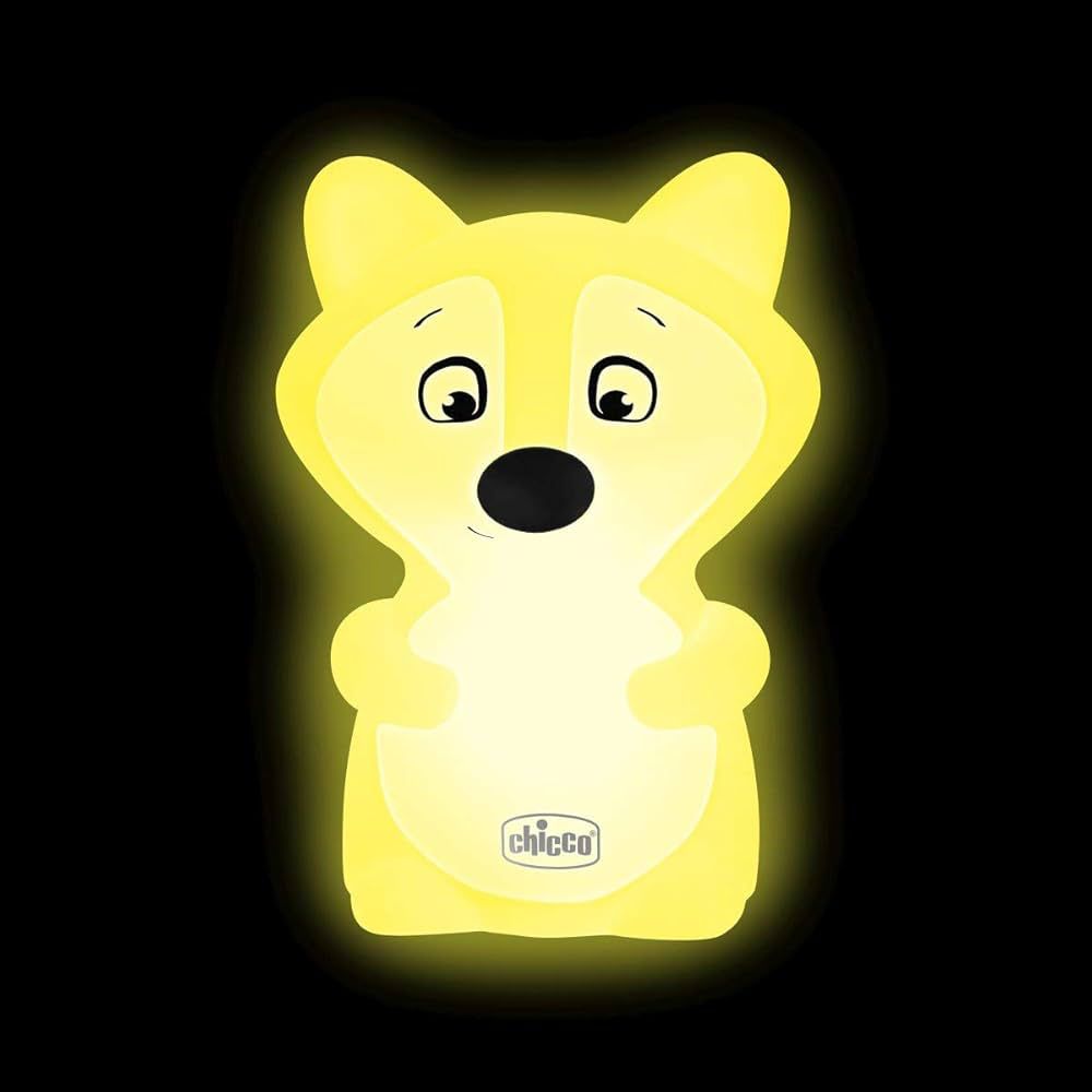 Chicco Luce Notturna Bambini Volpe Ricaricabile.