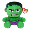 Ty - Collezione Marvel, Hulk Peluche 20 cm