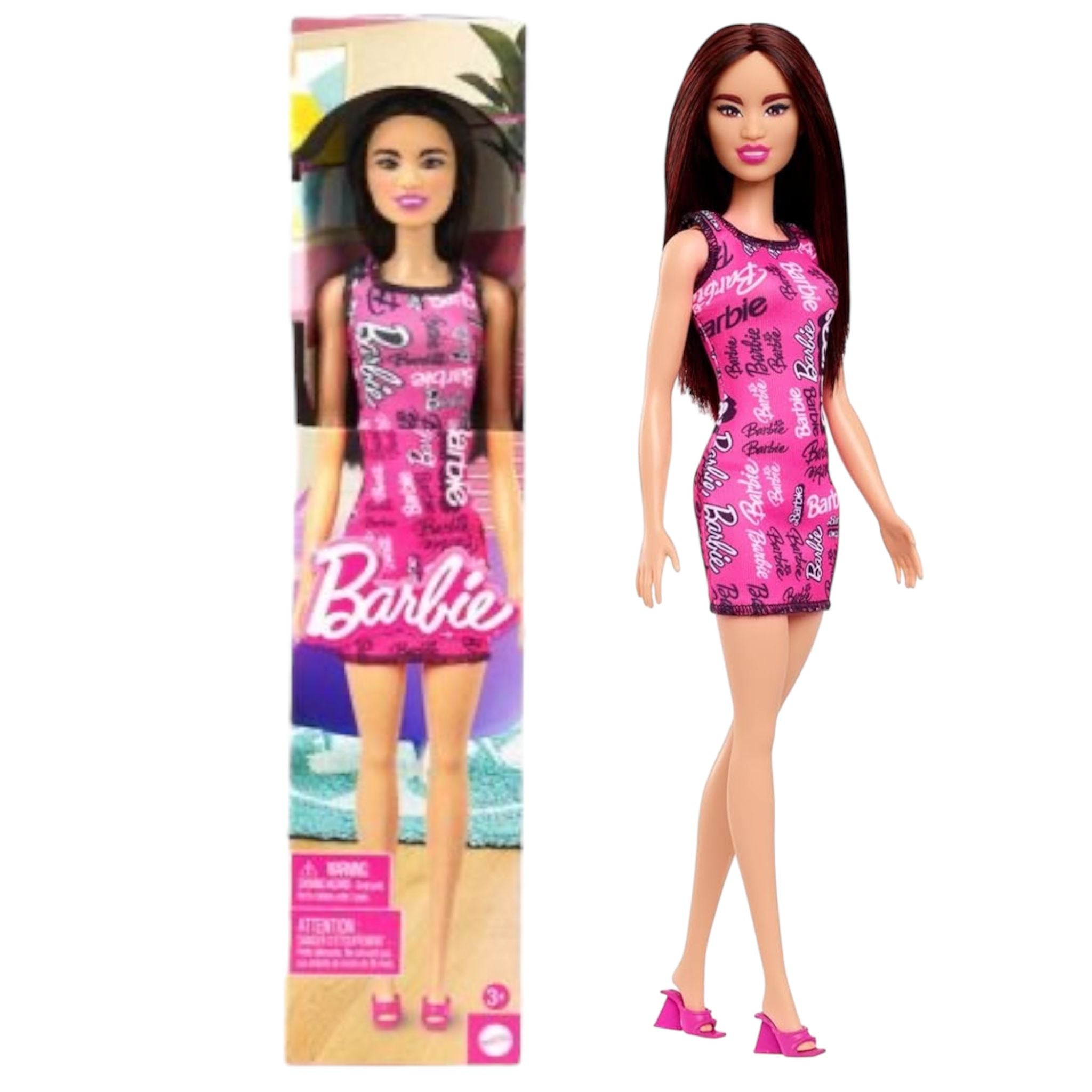 Barbie Fashion Doll Classica con Abbigliamento Elegante e Design Iconico